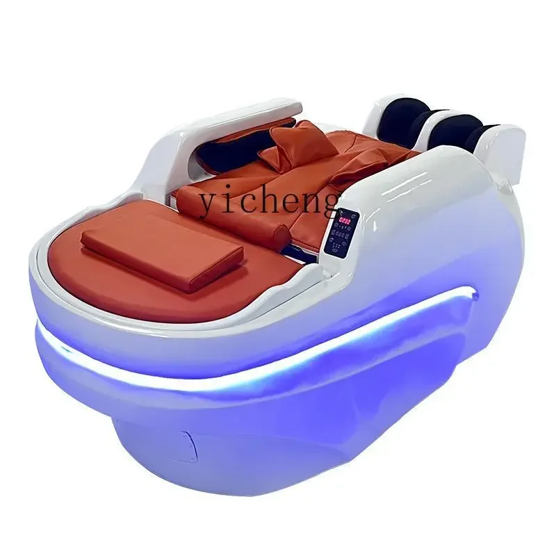 YY Head Therapy Bed Intelligent Electric Massage Shampoo Bed Beauty Salon Fumigation Whole Body