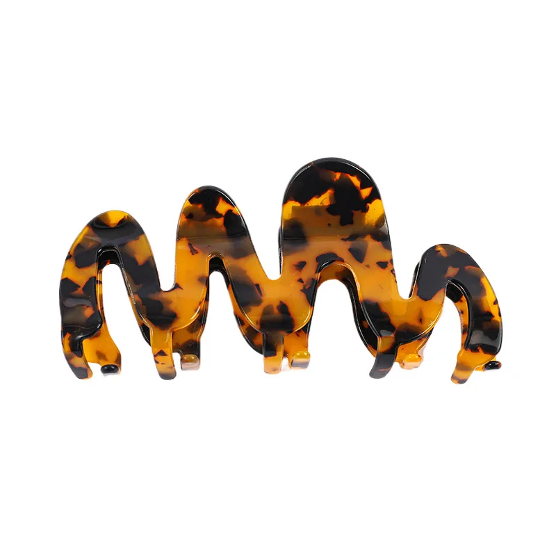 

New Arrival Frech Design Acetate Hair Claw Clip for Women Girls Fine Handmade Hair Jewelry Ornament Accessory - Business Travel