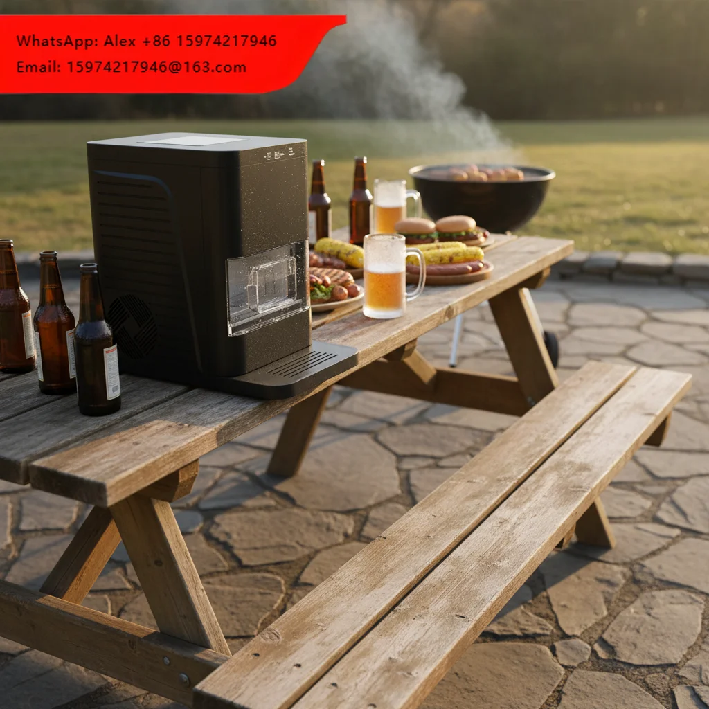 NEW Electric Ice Maker Machine For Home & Hotel Use Portable Countertop Automatic Ice Maker With 10kg Capacity