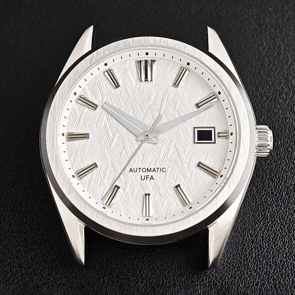SUPER NH35 39.5mm Case 33.5mm Dial No Logo Watch Dial For GS Style Mod NH35 NH36 Movement Sapphire Glass Stainless Steel Case