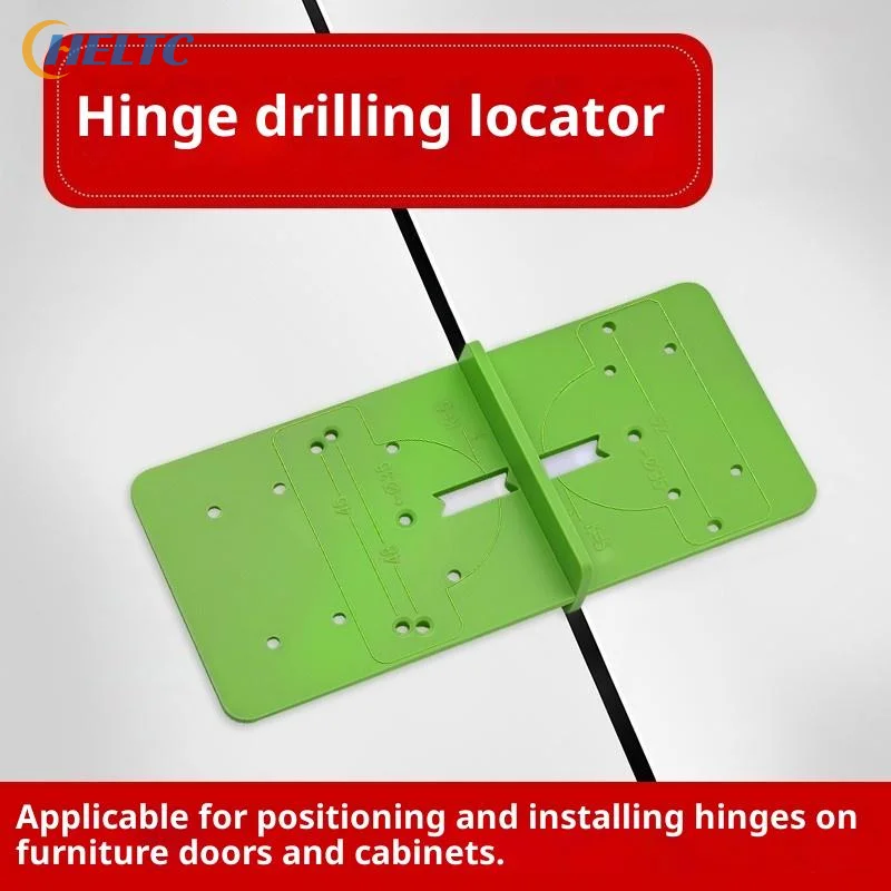 1/3/5PCS Hinge Hole Drilling Guide Hinge Boring Jig Drill Guide Template Jig Cabinets Hinges Hole Locator Woodworking Tools