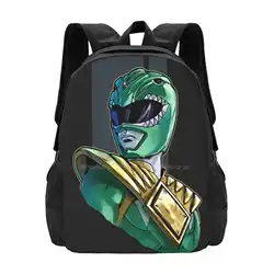 The Green Ranger Hot Sale Backpack Fashion Bags 90s 00s 10s Zeo Turbo Space Lost Galaxy Light Speed Rescue Time Force Wild Dino