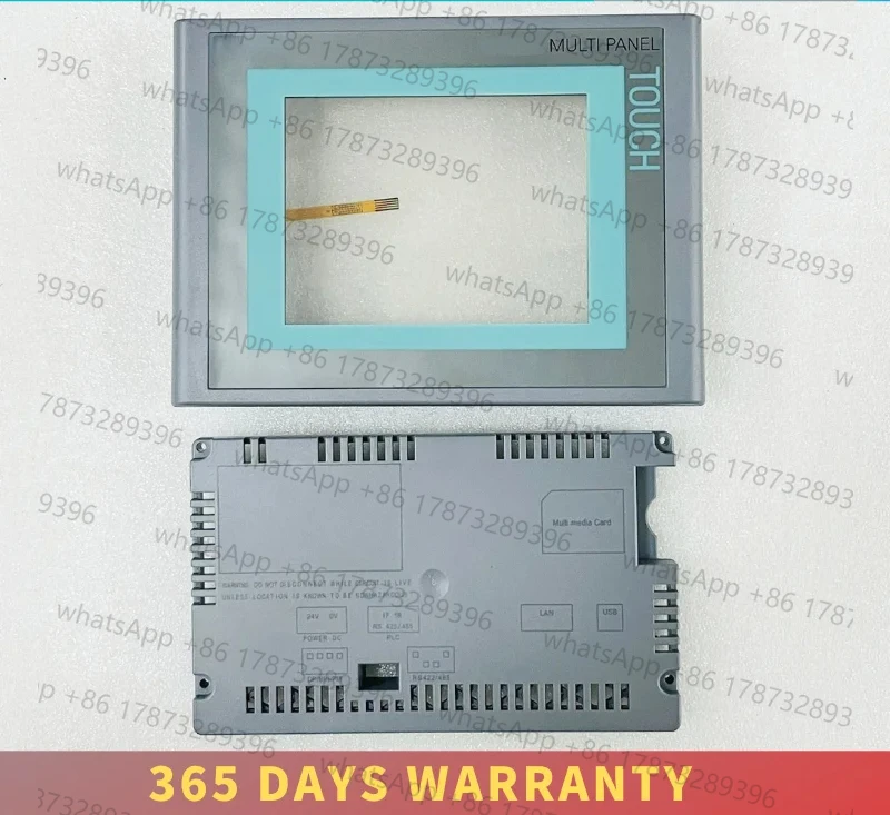 TP277 6 "اللمس 6AV6643-0AA01-1AX0 6AV6 643-0AA01-1AX0 لوحة شاشة لمس مع تراكب طبقة رقيقة واقية غطاء بلاستيكي الإسكان