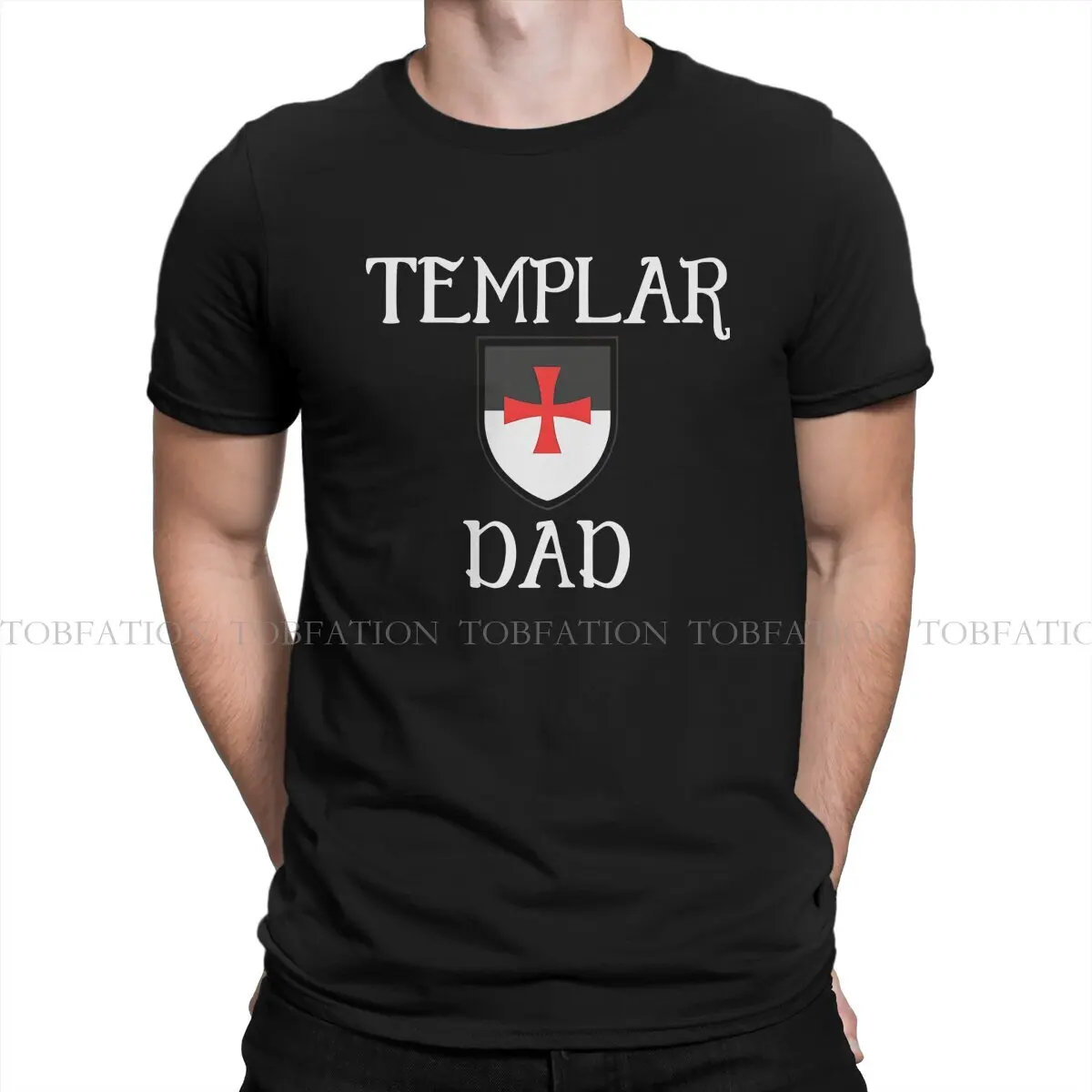 Templar Dad Hip Hop TShirt Knights Templar Casual T Shirt Newest Stuff For Men Women