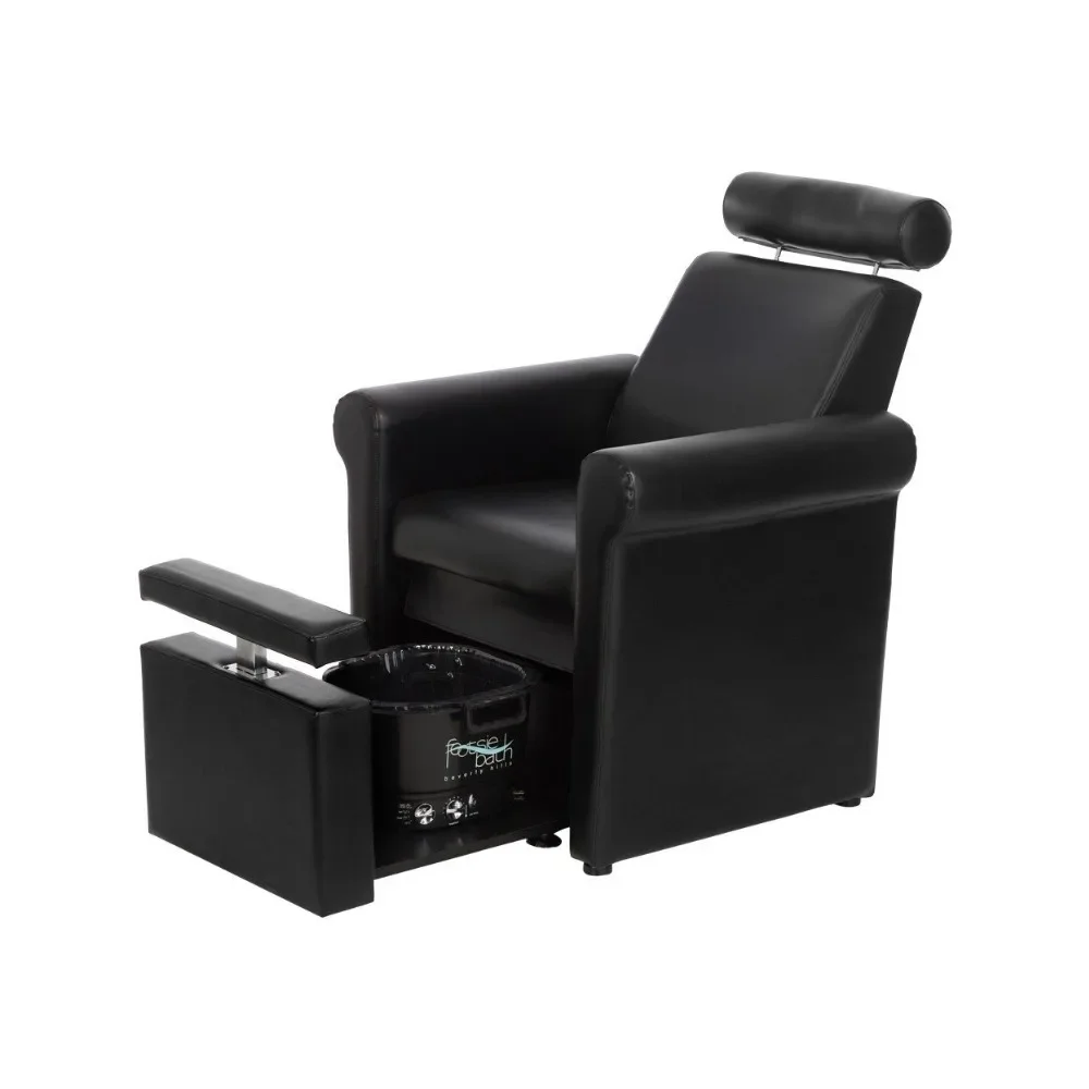 

Mona Lisa Plumb Free Pedicure Chair - No Plumbing, Adjustable, Portable, Removable, Black, CHM-2320-5H-BLACK