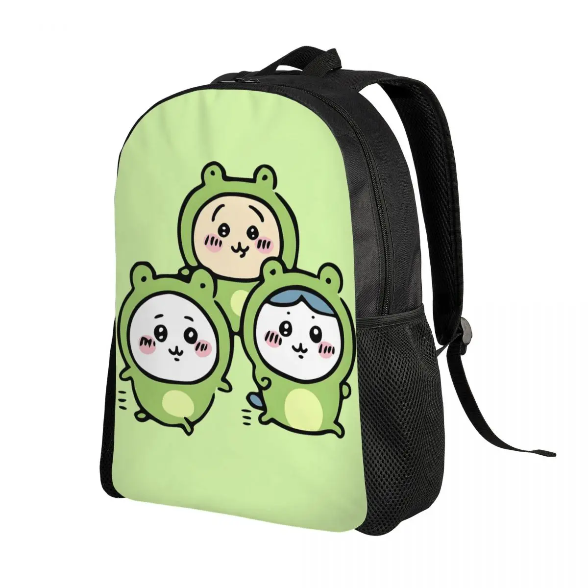 حقيبة ظهر مخصصة للكمبيوتر المحمول Kawaii Chiikawas Hachiware للرجال والنساء حقيبة كتب عصرية لطلاب المدارس الجامعية حقائب Usagi BearCat