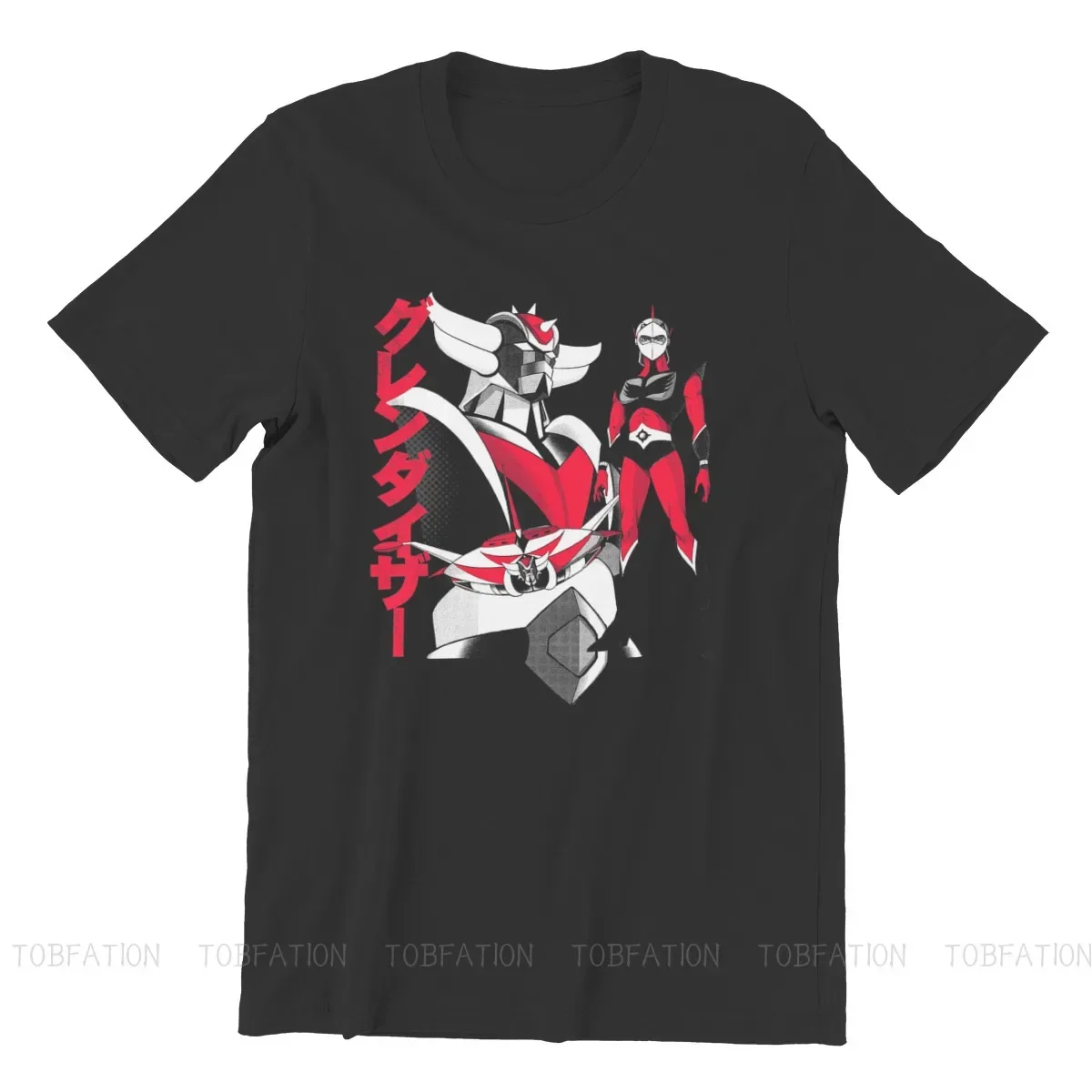 UFO Robot Goldrake Grendizer Anime Gurendaiza  Classic T Shirt Classic Gothic High Quality Tshirt Loose Crewneck Men Tshirts