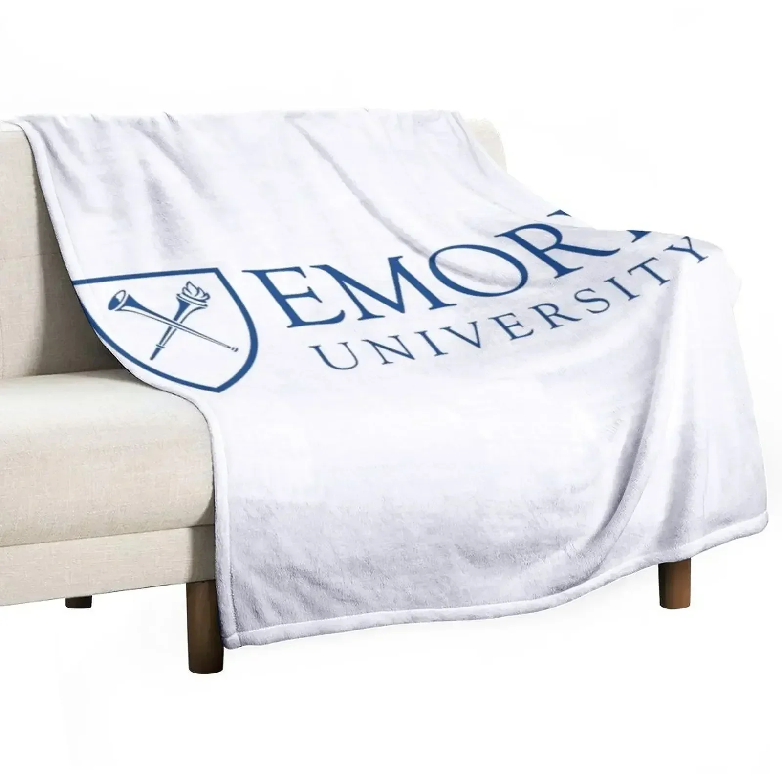 emory university merch Throw Blanket Plaid sofa bed Weighted for babies Blankets