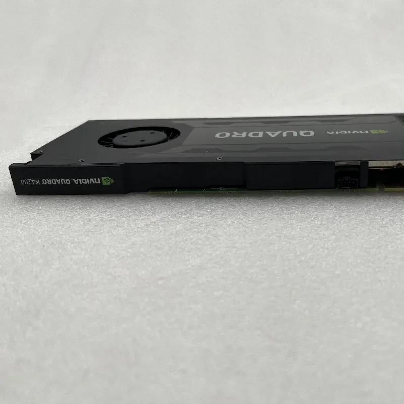 بطاقة الرسومات الاحترافية Quadro K4200 4GB الأصلية لتصميم الرسومات CAD UG النمذجة ثلاثية الأبعاد تحرير الفيديو 4K