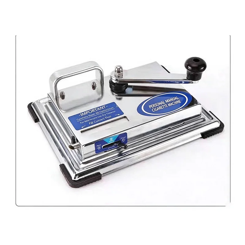 Manual Cigarette Rolling Machine 8mm Empty Cigarette Tube Filling Injector Household Tobacco Roller