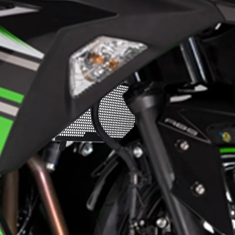 

For Kawasaki Ninja 300 Z300 2015-2020 2021 2022 2023 2024 Motorcycle Radiator Guard Cooler Cooling Cover Protection ninja300