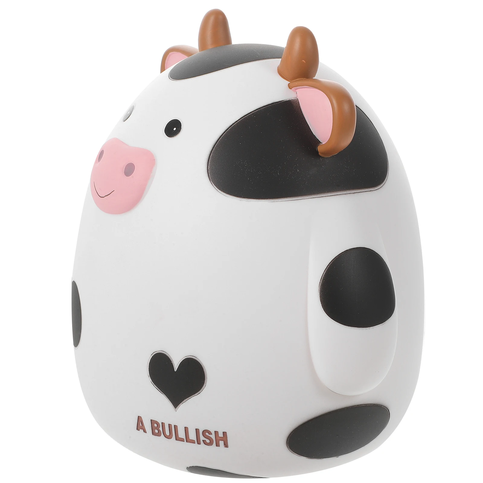 กระปุกออมสินลายวัว ขนาดใหญ่ กันน้ำ งานฝีมือประณีต ของขวัญสำหรับเด็ก 1 ชิ้น