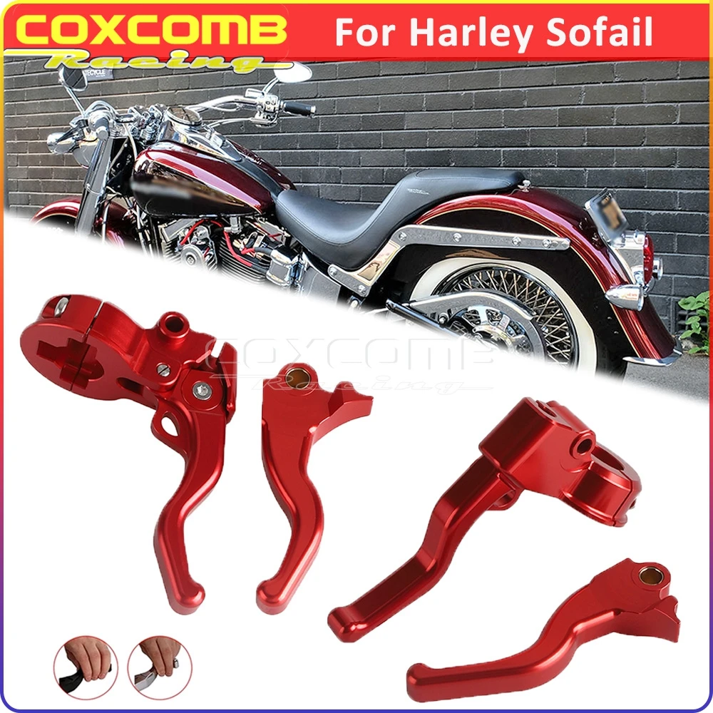 Motorcycle Handle Control Lever For Harley Softail Blackline Convertible CVO/SE FLSTSE FLSTSE2 FLSTSE3 Hand Brake Clutch Levers