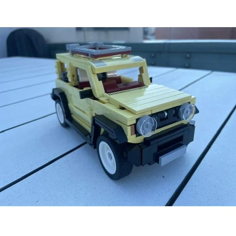 

MOC-183723 Городской новый спортивный автомобиль 1990-х годов, модель строительного блока, 959 деталей, детский строительный блок на день рождения для мальчиков, игрушка в подарок