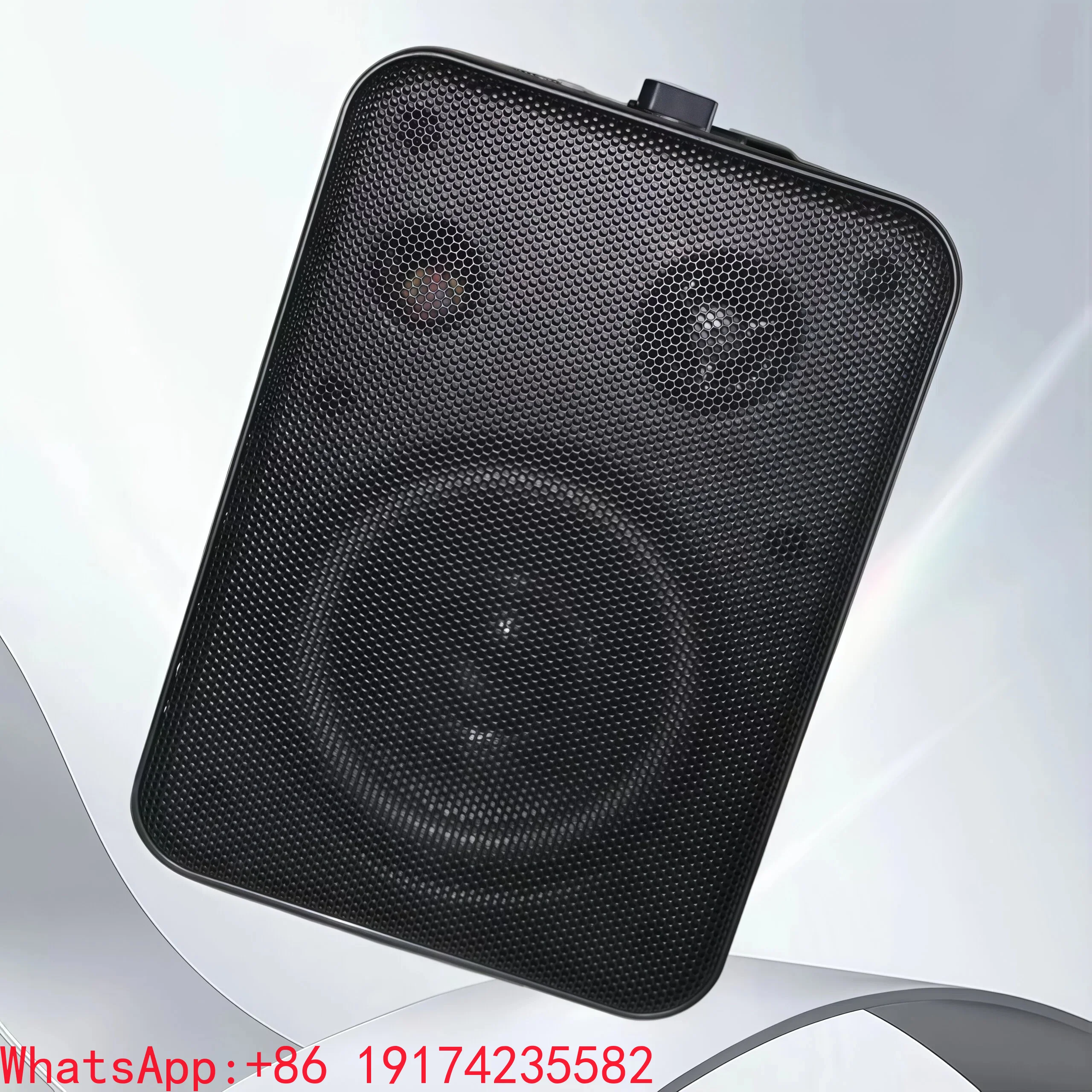 4-inch Metal Constant Pressure Resistance Wall-mounted Speaker for Classroom Shop Meeting Public Broadcasting & Background Music
