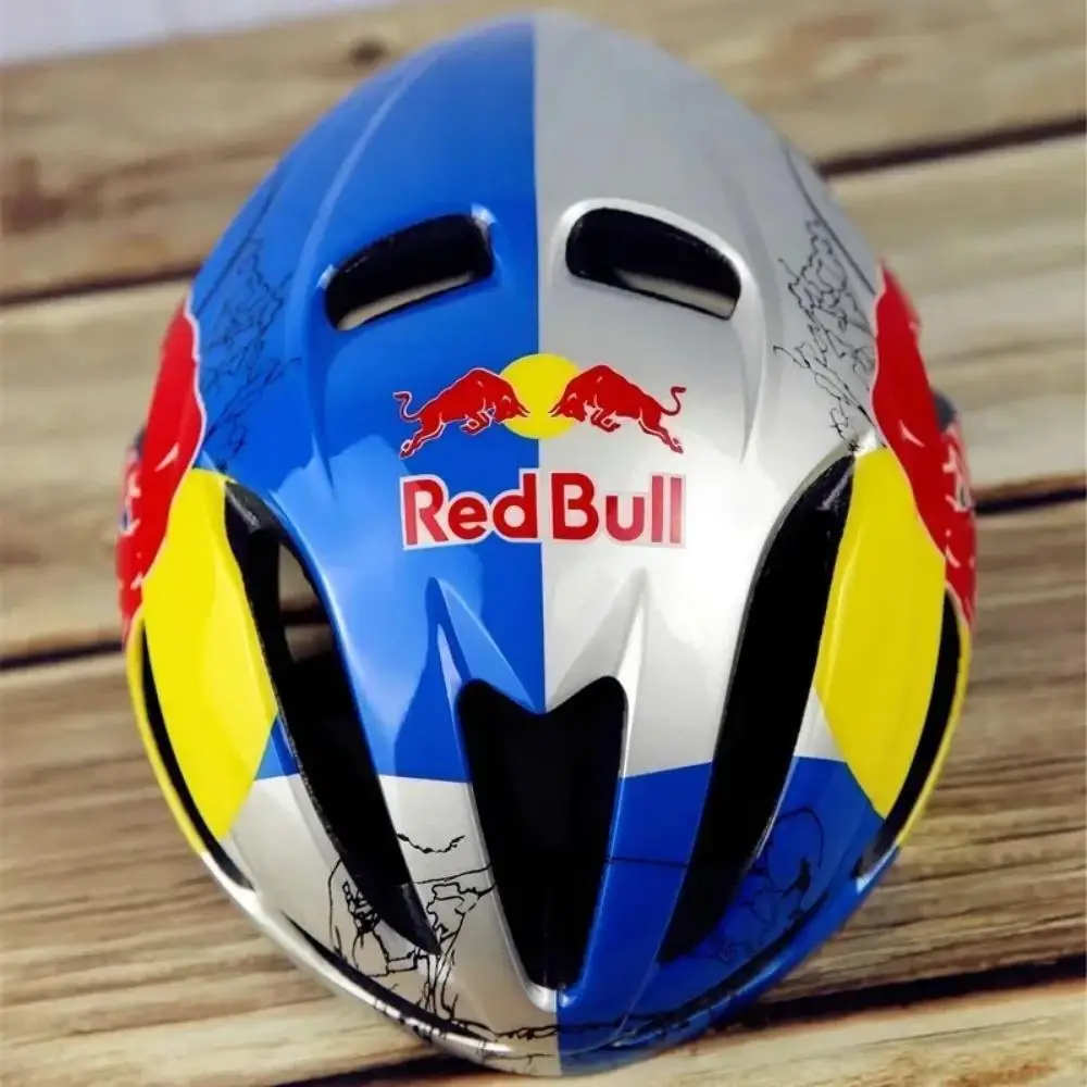 New Red Bull Mountain Bike Pneumatic Helmet  Road Red Bull Breaking Wind Ultra Light and High end Men's and Women's MTB helmet