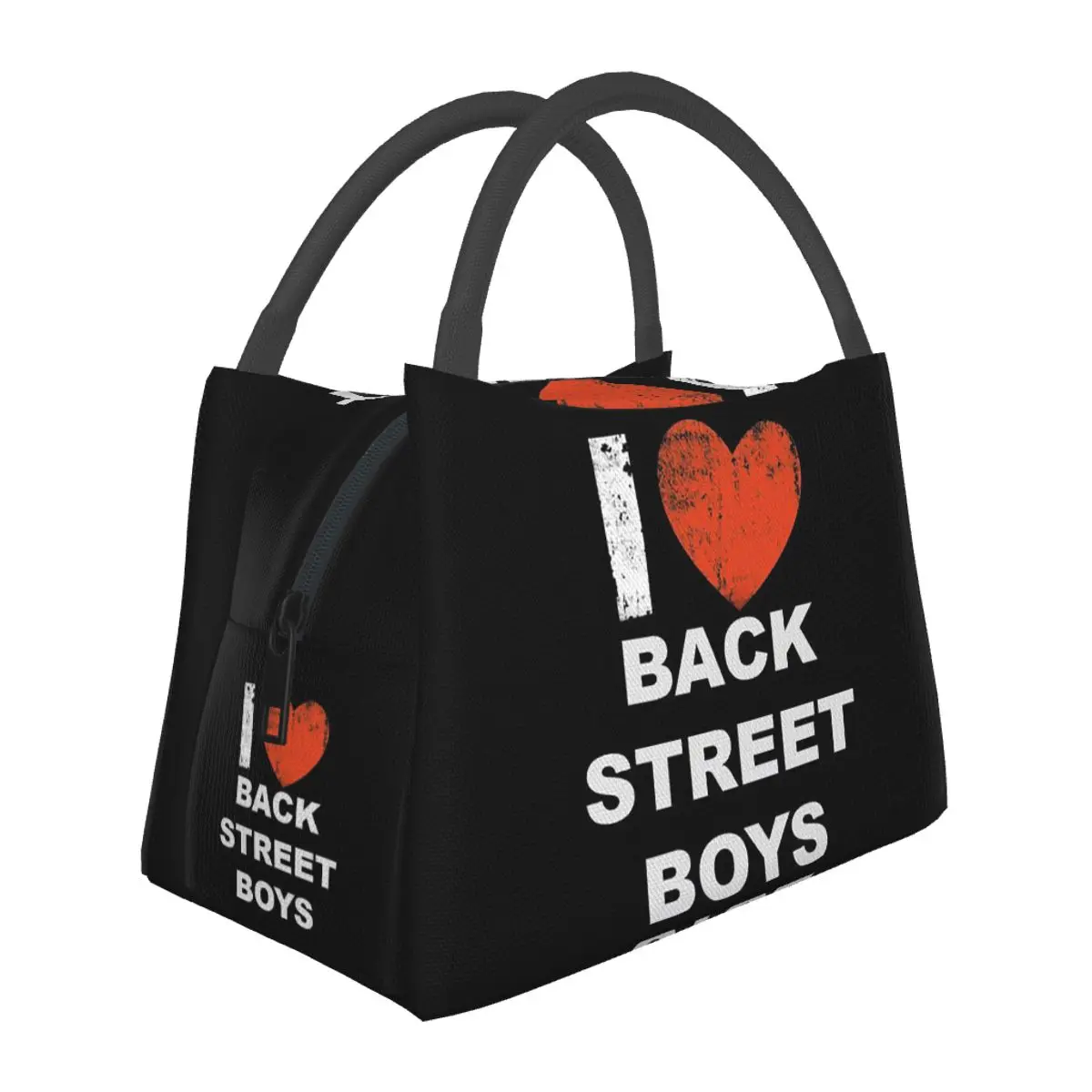 Backstreet Boys Music Group Insulated Lunch Bag for School Bento Storage Food Boxes Container Cooler Thermal Lunch Box Tote