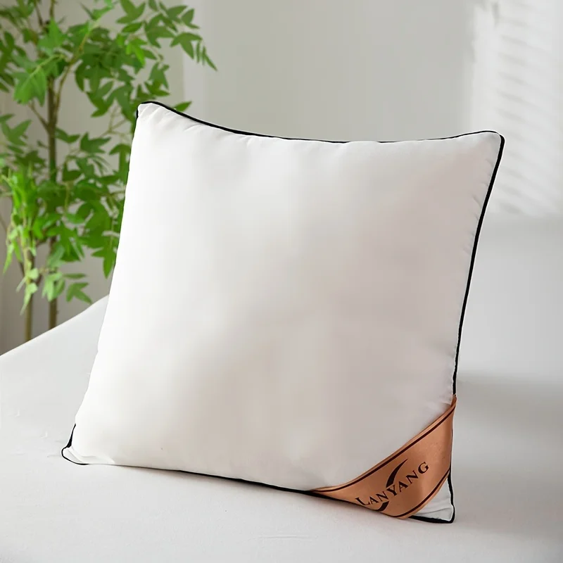 High quality pure white luxury 45*45cm sofa cushion, high-quality high rebound home cushion, suitable for car sofa pillows
