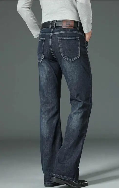 Retro Jeans Popular In The 1980s,Slim Fit Wide Leg Denim Pants,Straight Leg Jeans