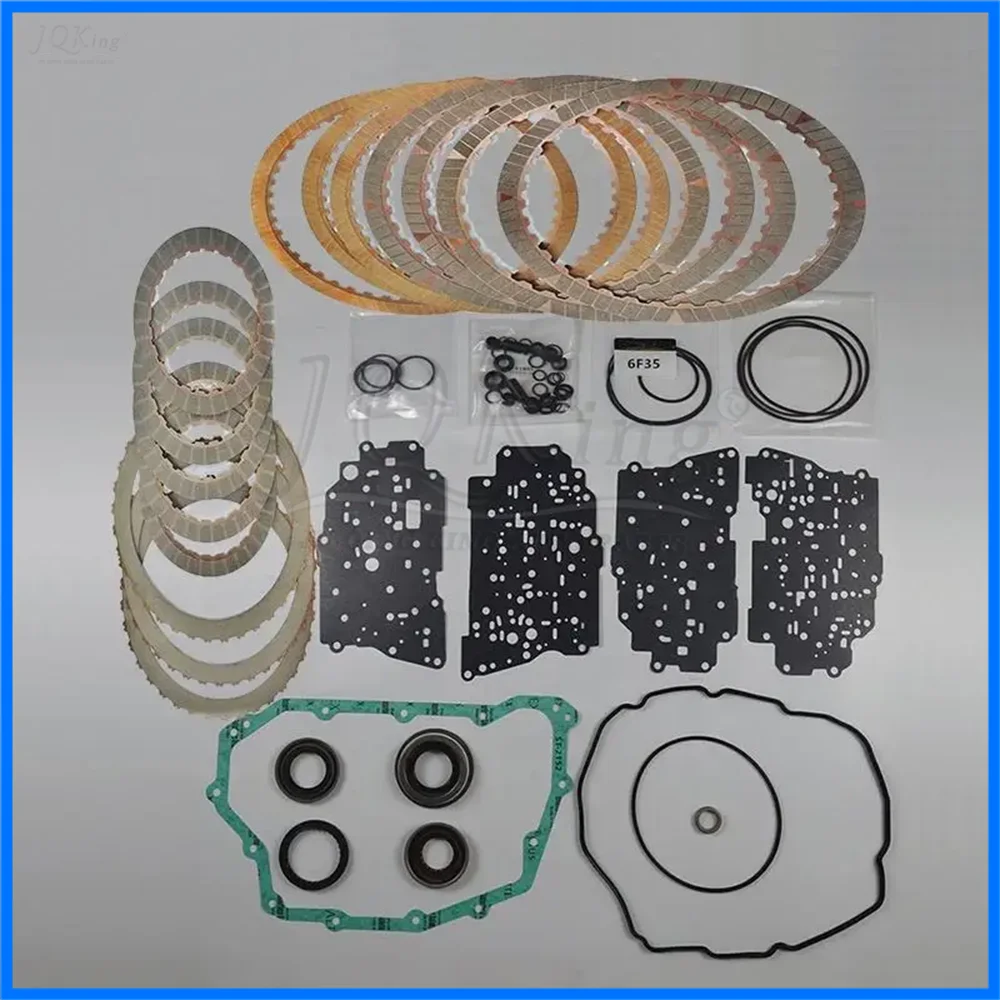 

6F35 Auto Transmission Clutch Overhaul Kit Friction Plate For FORD MAZDA MERCURY Car Gearbox Oil Seals Disc Repair Kit