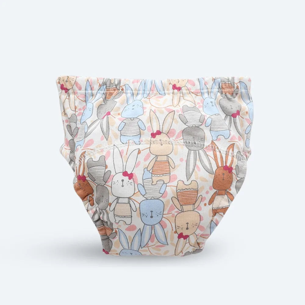 

Cute Reusable Baby Nappies Washable Soft Infants Panties Underwear Nappy Changing Baby Training Pants Boys Girls