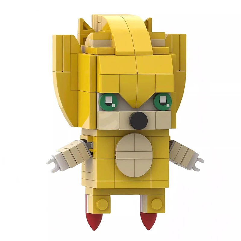 Bricklink Blue Hedgehog Movie Action Figures Brickheadz Bricks Sets Big Cat Tails Amy Building Blocks Kid Toys Christmas Gift