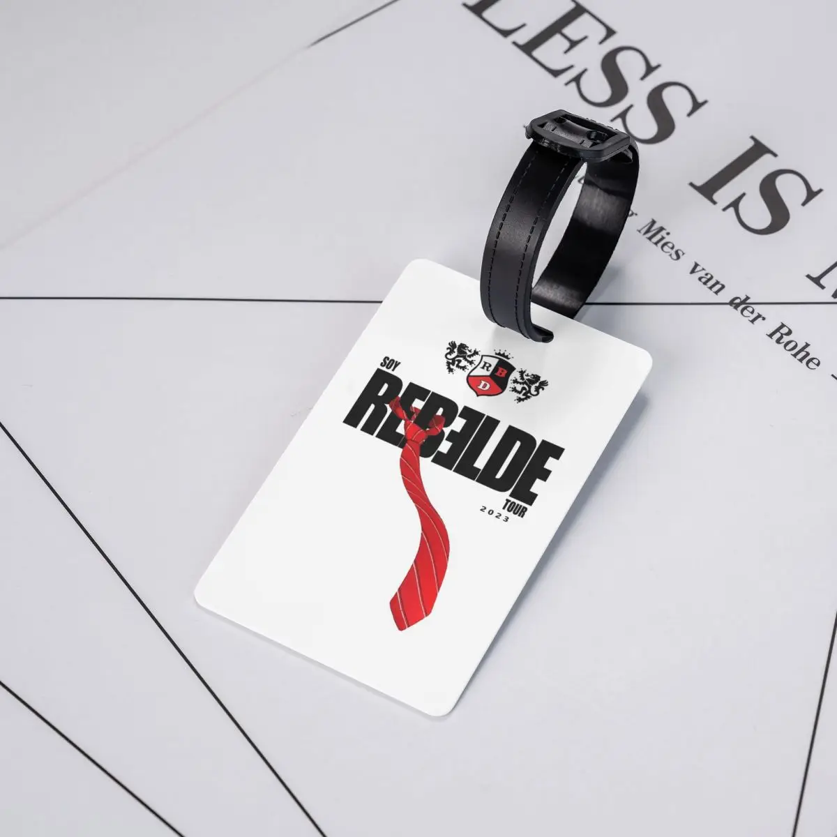 Etiquetas de equipaje RBD Rebelde Mexican, accesorios para maletas, etiqueta de embarque para equipaje de viaje, soporte para etiqueta de identificación, nombre, dirección
