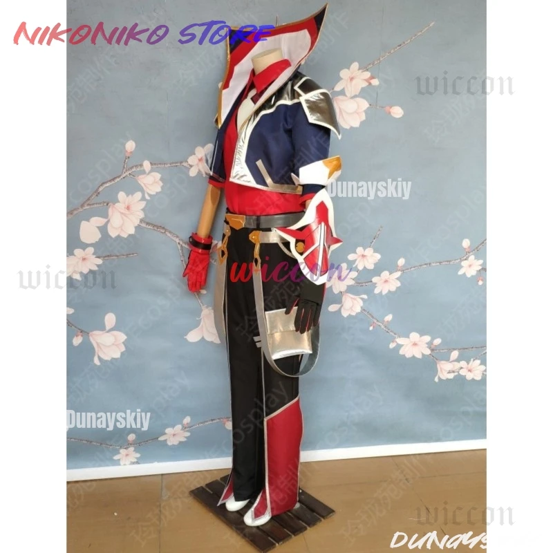 Ezreal ssiDisfraz Battle Academia Ezreal Disfraz Conjuntos completos Peluca LOL Battle Academia Trajes de fiesta de Halloween para mujeres y hombres