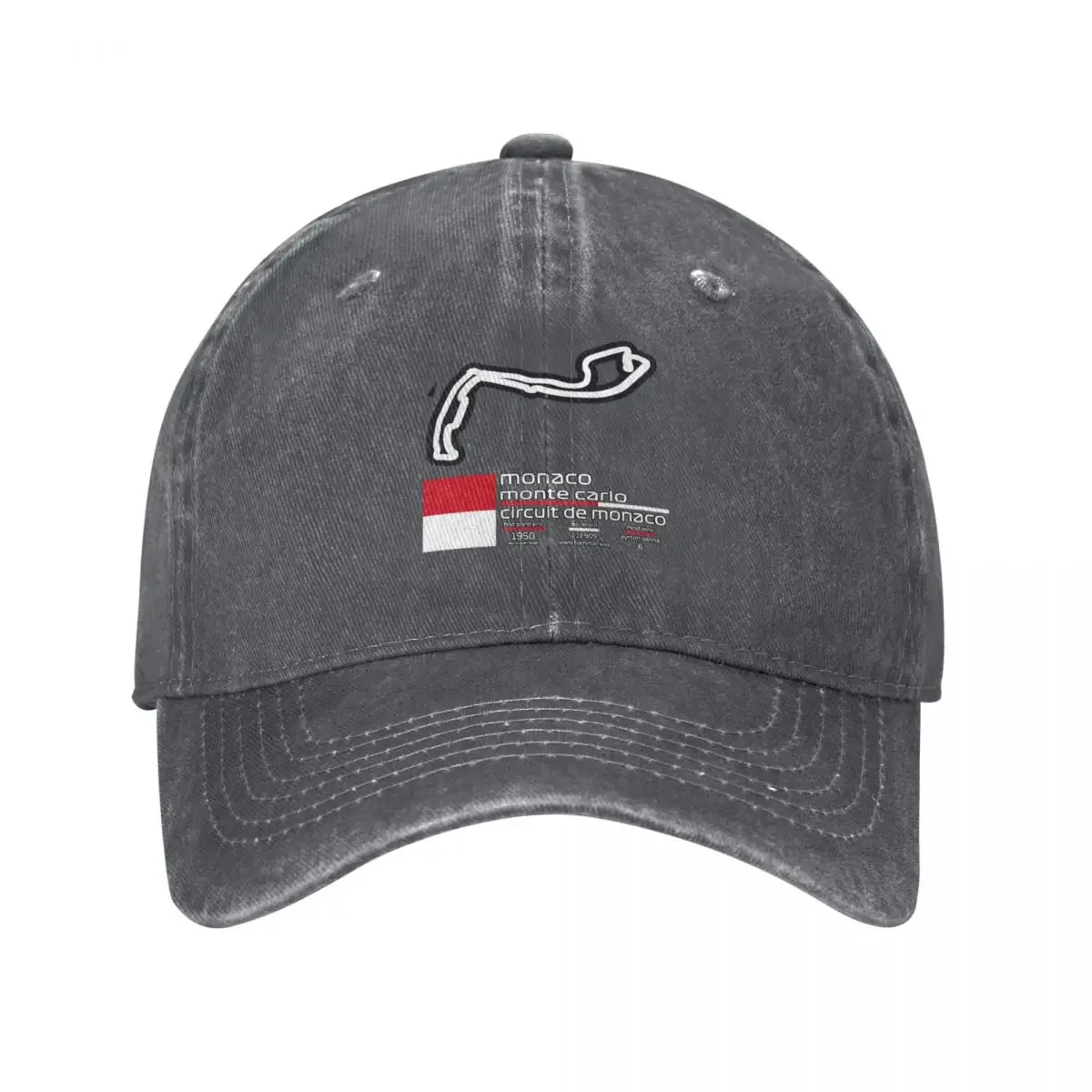 

Monaco F1 Records (Circuit de Monaco) Baseball Cap Beach Bag New In Hat Women Hats Men's