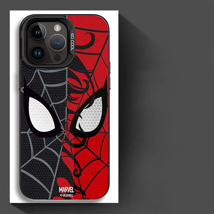 Marvel Sipider Man Phone Case for Apple iPhone X 12 Pro 13 14 Plus XR 11 XS Max 15 Pro Max 11 TPU Silicone Soft Cover