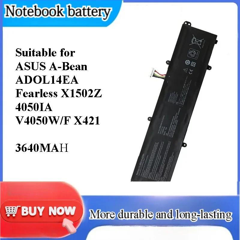 for ASUS A bean ADOL14EA Fearless X1502Z 4050IA V4050W F X421 Battery Replacement Battery