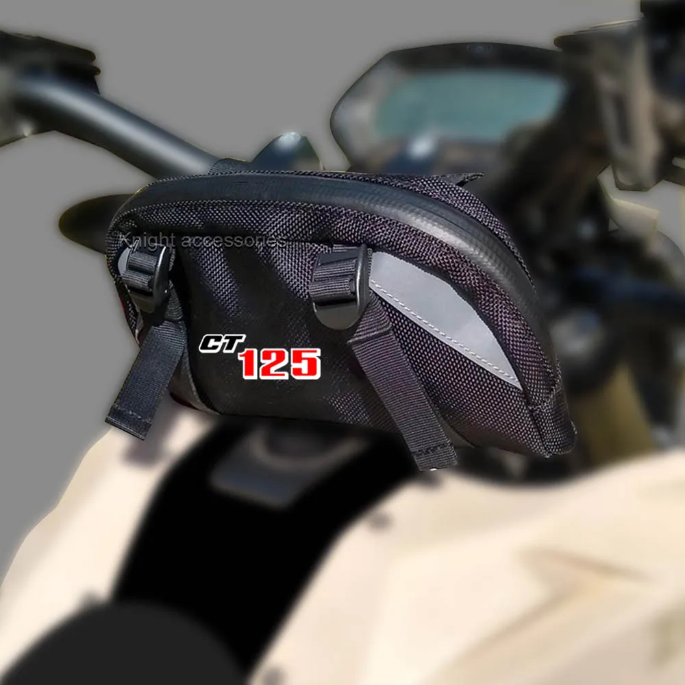 For Honda CT125 Trail 125 Hunter Cub Motorcycle front handlebar bag multifunctional storage bag travel bag