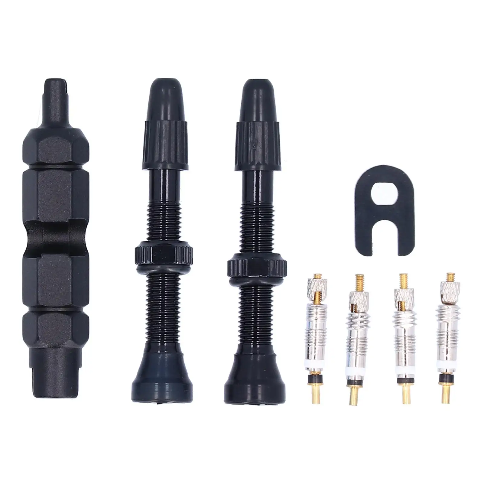 

Durable Tubeless Valve Stem - 1.6in for tire Extension for Stable Air Intake & Prevention of for tire Issues