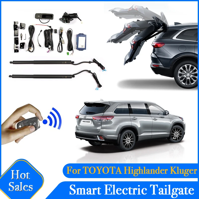 Car Power Trunk Opening Electric Suction Tailgate Intelligent Tail Gate Lift Strut For TOYOTA Highlander Kluger XU50 2013~2020