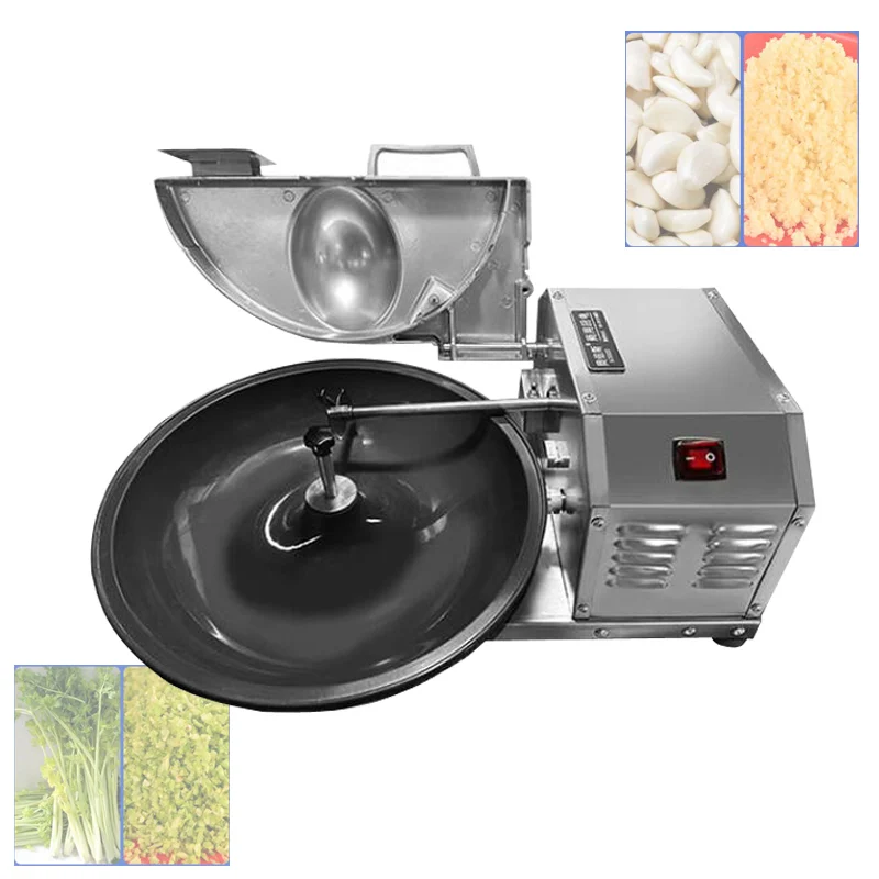 5L Basin Type Electric Vegetable Stuffing Machine Multi-Functional High Efficiency Home Commercial Vegetable Grinder Cutter Mach