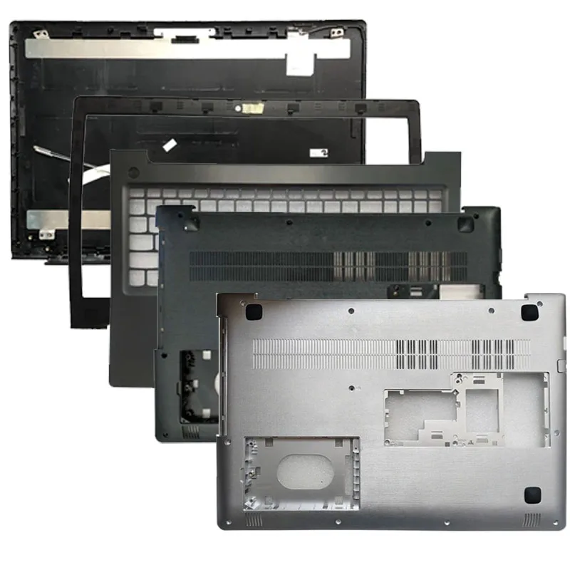 Novo para ideapad 310-15 310-15isk 310-15abr laptop lcd capa traseira/moldura frontal/apoio para as mãos superior/caixa inferior