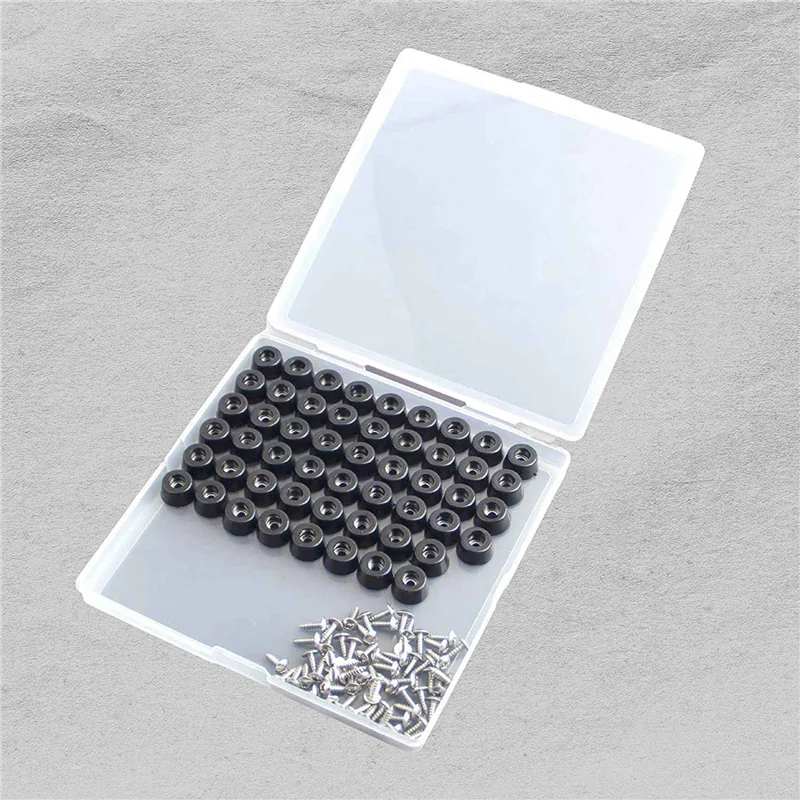 

BMBY-416PCS Rubber Feet For Cutting Board (0.31X0.59Inch) Anti Scratch Rubber Cutting Board Feet For Chairs & Other Furniture