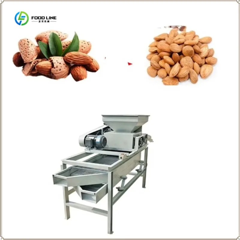 Automatic Macadamia Nut Cracker Machine Macadamia Nut Shells Broken Machine FL Customized