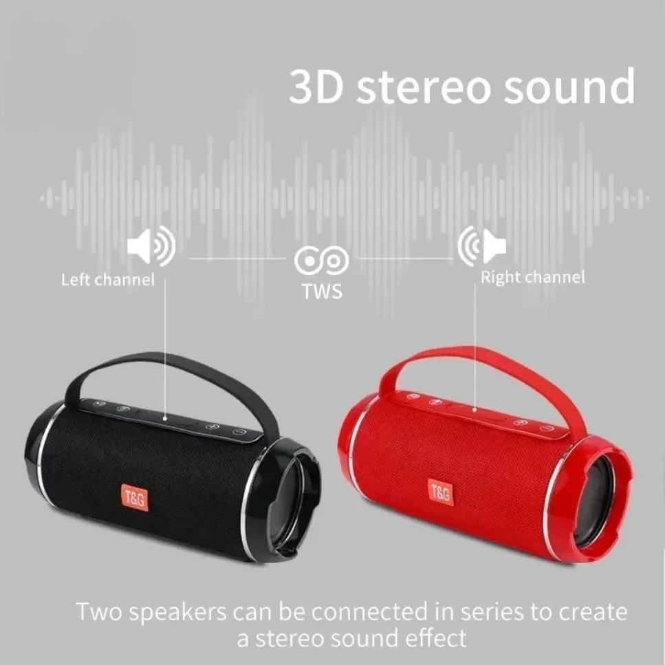 VIKEFON اللاسلكية TG116C سمّاعات بلوتوث في الهواء الطلق حر اليدين دعوة المحمولة ستيريو القماش المحمولة TWS سمّاعات بلوتوث