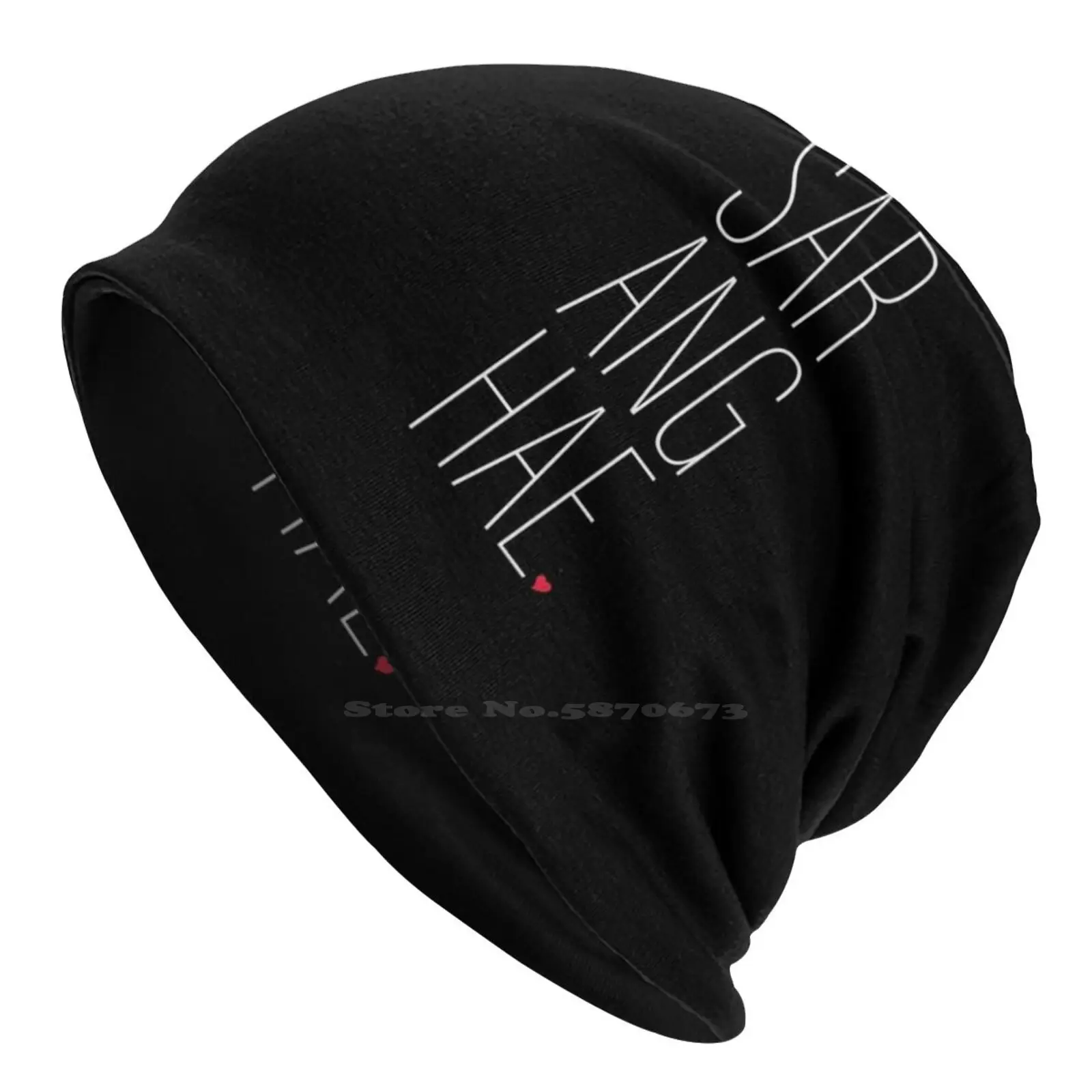 Saranghae-I Love You. Knitted Hat Warm Beanie Outdoor Caps Saranghae Iloveyou Kpop Kdrama Shinee Vixx Superjunior Beast Hallyu