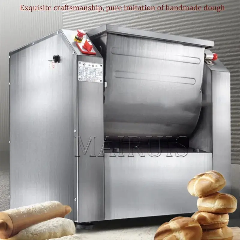 Dough Mixer Commercial Small Automatic New Double Action Kneading Electromechanical Live Bread Mixer