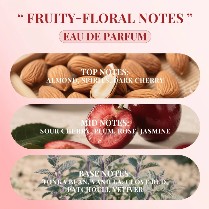 Women's Cherry-Scented Roll-On Perfume, Featuring a Charming Floral-Fruity Scent with Sweet Feminine Pheromones, a Light Fragrance That Is Natural and Not Overpowering, Uniquely Refreshing, and Increases the Rate of Attention from the Opposite Sex Exclusively Selected Perfume Ingredients, Alcohol-Free, Mild and Non-Irritating, Suitable for All Skin Types, with a Fragrance That Lasts for 72 Hours. High-End Design, Pocket-Sized, Convenient for Outdoor Travel. Suitable for Gift-Giving, Everyday Dates, Travel, and Unique Outings That Won'T Clash with Other Fragrances. view 6