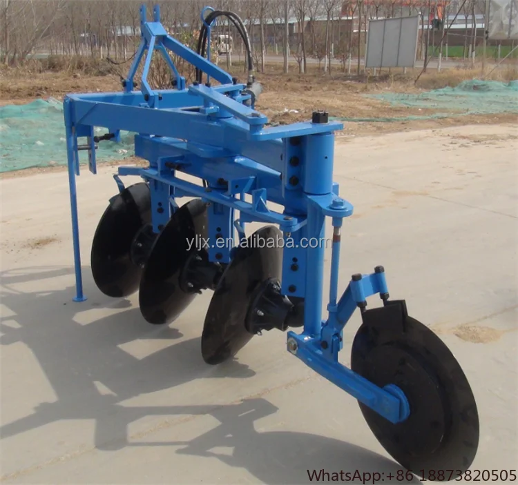 Farming hydraulic ploughing 3 disc plough for sale