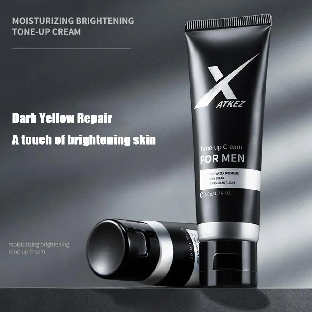 Creme facial anti-rugas para homens, 50g, controle de óleo, firmador, psiquiatra dos poros, acne, hidratação, clareamento