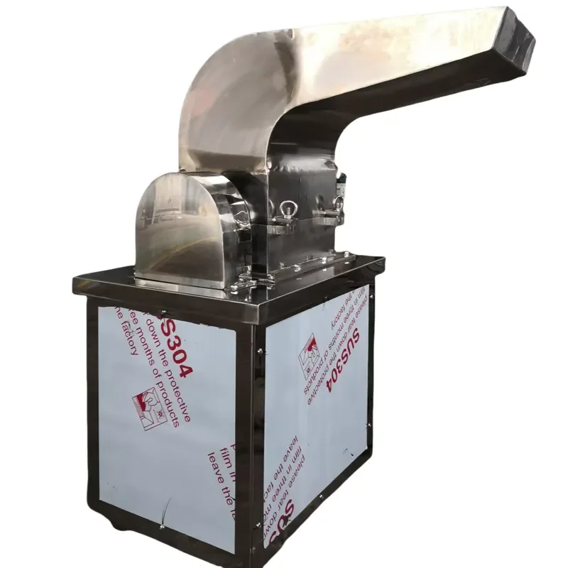 China Stainless Steel 304 Industrial Food Grinding Universal Coarse Crusher Pulverizer Machine