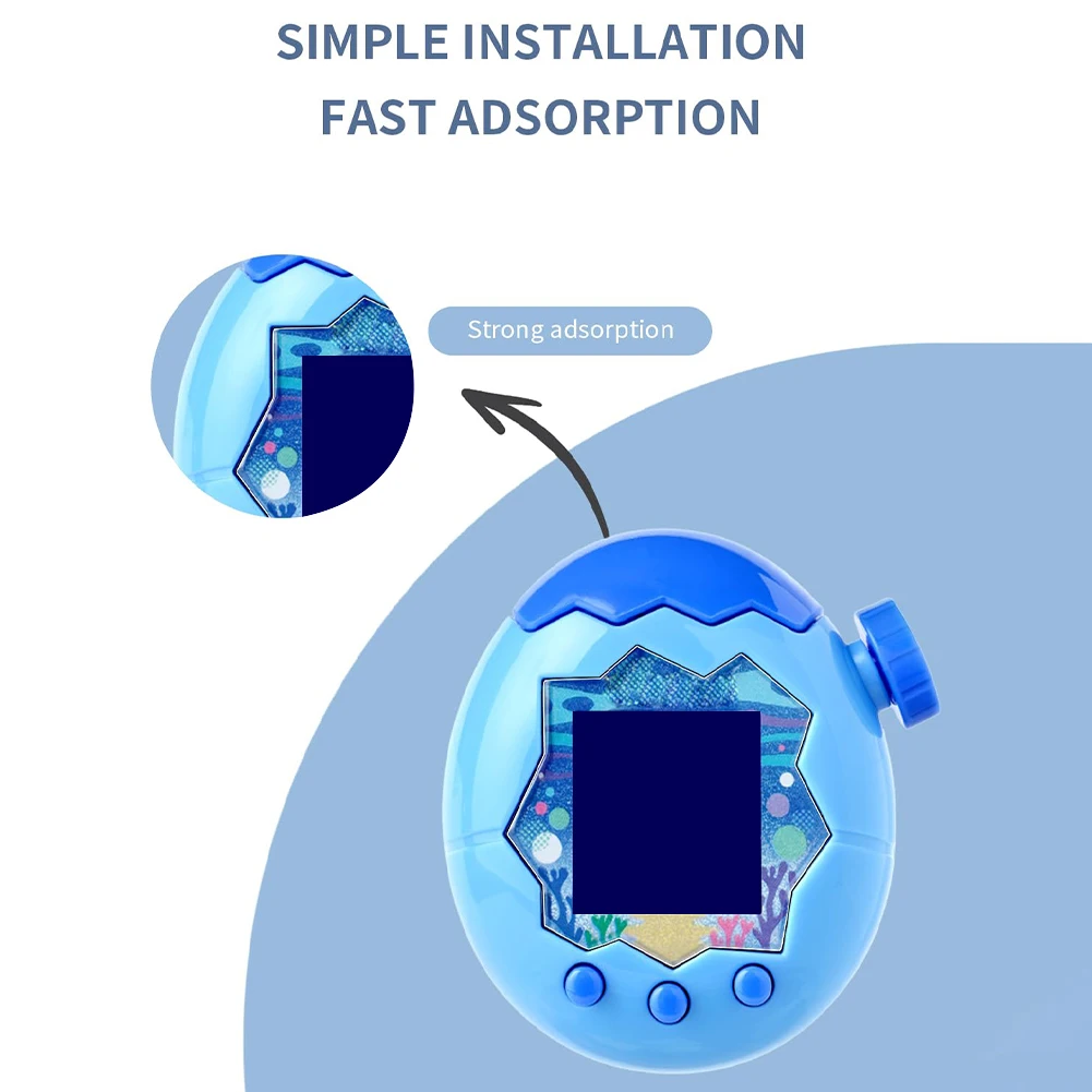 2/4/6 قطعة حامي الشاشة ل Tamagotchi الجنة واضح بولي TPU لينة فيلم الإلكترونية الحيوانات الأليفة لعبة اللعب شاشة فيلم اكسسوارات الديكور