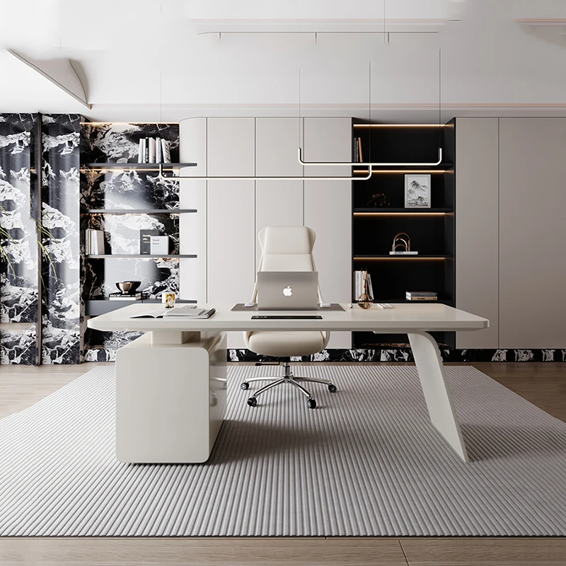 الجمالية الشمال مكتب مكتب فاخر التنظيم التنفيذي تخزين مكتب عمل الحد الأدنى عرض Mesas Escritorio أثاث المنزل