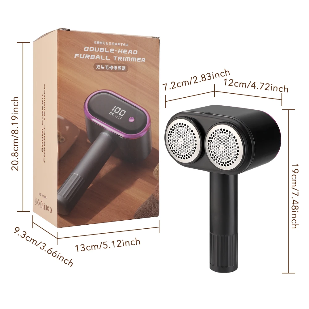 Fusselentferner Professioneller Fusselentferner für Kleidung USB-Aufladbarer Elektrischer Fusselrasierer Starker Fusseltrimmer für Kleidung – Detail 10