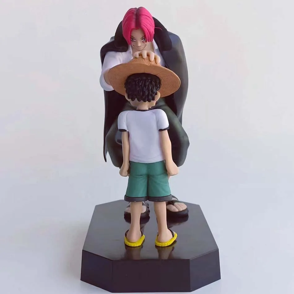 Hot verkocht Een Stuk Luffy Vier Keizers Shanks Strohoed Luffy Action Figure Monkey D Luffy Collection Model Pop Speelgoed