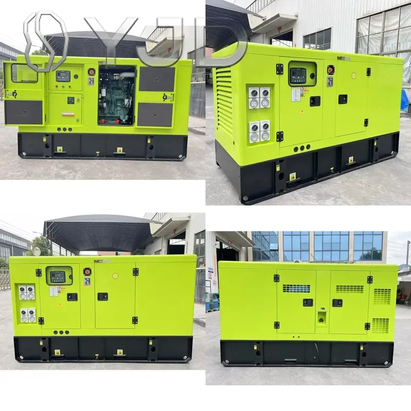 CITY LION GFS-F83 Energy Saving Portable Inverter Electric Plant 63 KVA 50KW 50Hz Silent Generator Auto Start Open